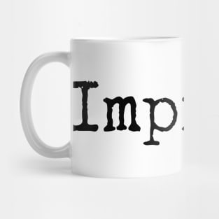 Improve - Inspirational Word of the Year Mug